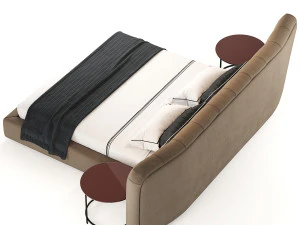 Casamilano Royale Stripe Bed 3D Model
