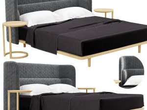 Naudesign Aran Bed 3Dモデル