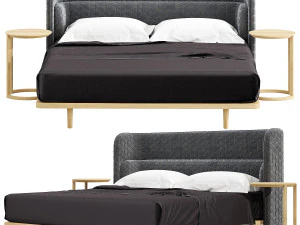 Naudesign Aran Bed 3D Model
