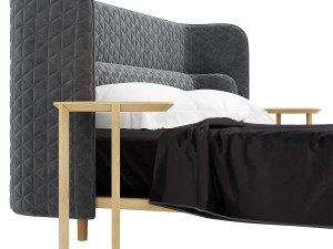 Naudesign Aran Bed Model 3D