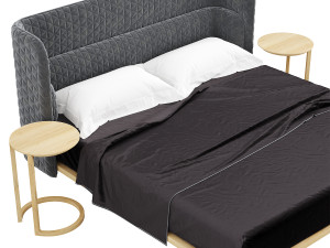 Naudesign Aran Bed Model 3D