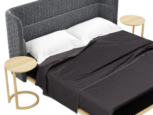 Naudesign Aran Bed 3D Model