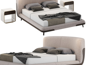 Turri SOUL Bed 3Dモデル