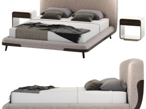 Turri SOUL Bed Model 3D