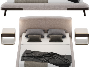 Turri SOUL Bed Model 3D