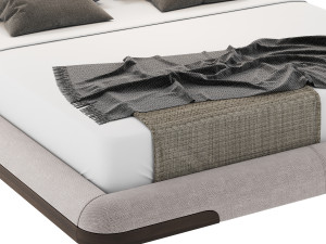Turri SOUL Bed Model 3D