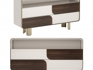 Turri SOUL Chest Of Drawers 3D 模型