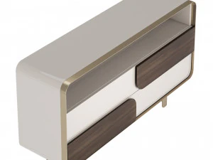 Turri SOUL Chest Of Drawers 3D Model