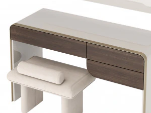 Toucador Turri SOUL com Pufe Zero Modelo 3D