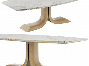 Turri SOUL Dining Set Modello 3D