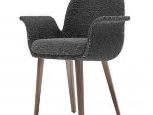 Turri SOUL Dining Chair 3D Model