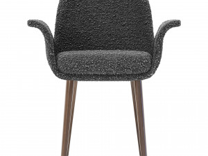 Turri SOUL Dining Chair 3Dモデル