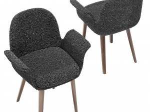 Turri SOUL Dining Chair 3Dモデル