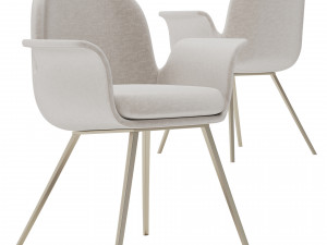 Turri SOUL Dining Chair 3Dモデル