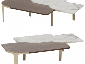 Turri SOUL Coffee Tables 3Dモデル