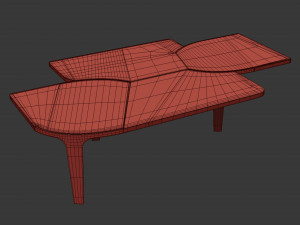Turri SOUL Coffee Tables 3Dモデル