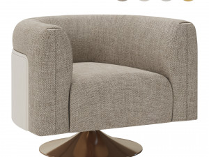 Turri SOUL Armchair 3D Model