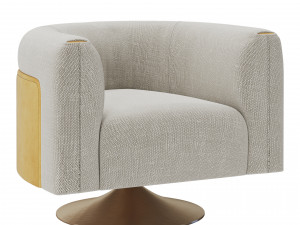 Turri SOUL Armchair 3D Model