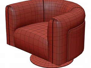 Turri SOUL Armchair 3D Model