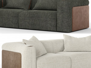 Turri SOUL Sofa Model 3D