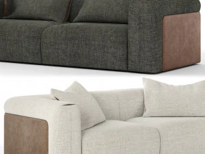 Диван Turri SOUL 3D Модель