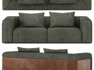 Диван Turri SOUL 3D Модель