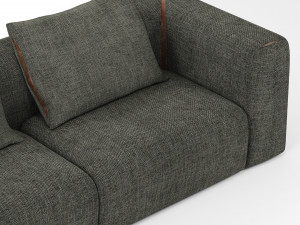 Turri SOUL Sofa Model 3D