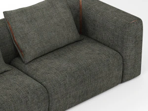 Диван Turri SOUL 3D Модель