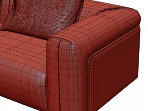 Диван Turri SOUL 3D Модель