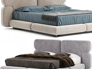 Lit Mami Par Hessentia Cornelio Cappellini Modèle 3D