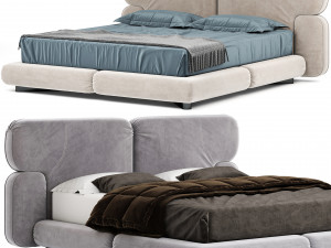 Mami Bed By Hessentia Cornelio Cappellini Modello 3D