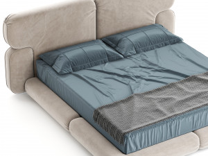 Mami Bed By Hessentia Cornelio Cappellini Modello 3D