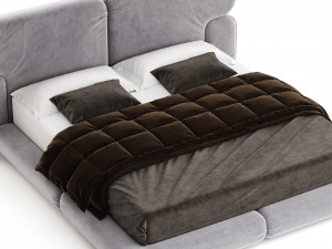 Mami Bed By Hessentia Cornelio Cappellini Modello 3D