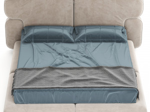 Mami Bed By Hessentia Cornelio Cappellini Modello 3D