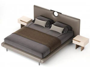 Bay Bed and Bay2 Bed By Cantori 3D Model