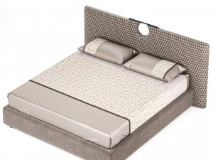 Bay Bed and Bay2 Bed By Cantori 3D Model