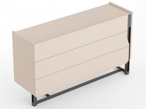 Mirage Chest Of Drawers-Bedside Table By Cantori Modèle 3D