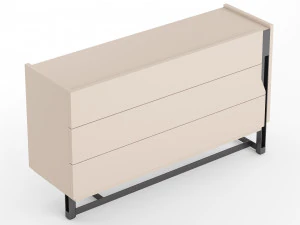 Mirage Chest Of Drawers-Bedside Table By Cantori 3D Model