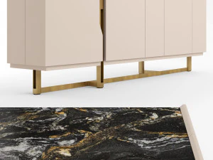 Mirage Sideboard By Cantori 3D Model