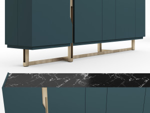 Mirage Sideboard By Cantori 3D Model