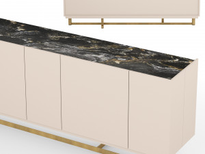 Mirage Sideboard By Cantori 3D Model