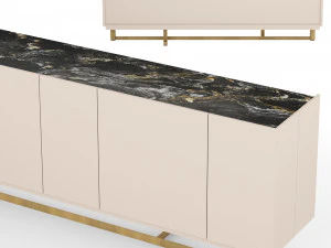 Mirage Sideboard By Cantori 3D Model