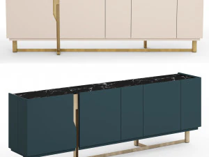 Mirage Sideboard By Cantori 3D Model