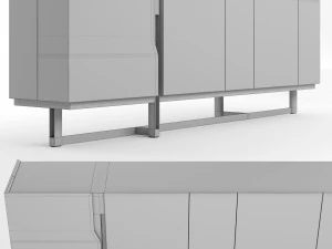Mirage Sideboard By Cantori 3D Model