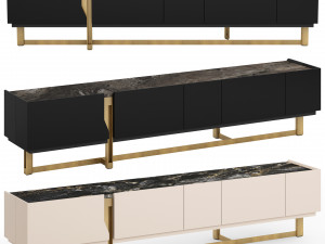 Mirage TV Unit By Cantori 3D Model