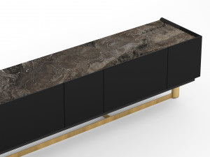 Mirage TV Unit By Cantori 3D Model