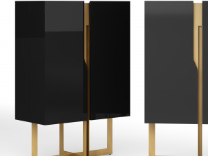 Mirage Cabinet By Cantori 3D Model