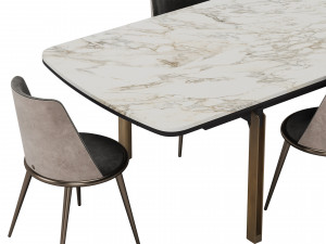 Mirage Dining Set By Cantori 3D 模型