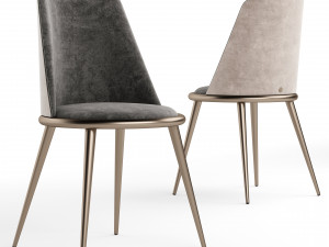 Aurora Imbottita Chair By Cantori Modelo 3D