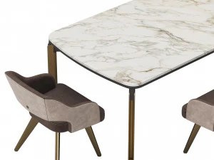 Mirage 36 Dining Set By Cantori 3D Model